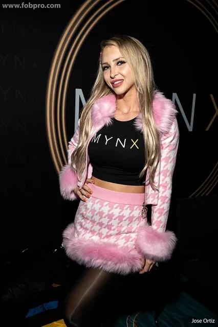 Alix Lynx Pink Dress At Expo