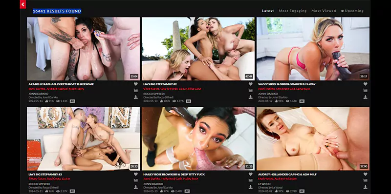 Evilangel Content Library