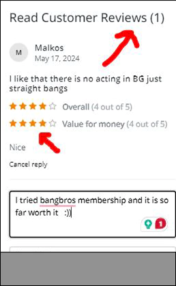 Porn User Reviews